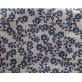 thumbnail image 5 of oneOone Georgette Viscose Teal Blue Fabric Block Sewing Craft Projects Fabric Prints By Yard 42 Inch Wide, 5 of 5