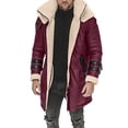 thumbnail image 2 of tumgatte Men's Fall/Winter Fashion Fleece Jacket Stretch Washed Top Jacket Clearance, 2 of 7