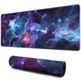 thumbnail image 1 of Astounding Galaxy Gaming Mouse Pad - 31.5x11.8 inch Large Size, Non-Slip Rubber Base, Perfect Desk Mat for Keyboard & Mouse - Durable Stitched Edges, 1 of 7