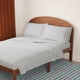 thumbnail image 3 of Mainstays Kids 220TC Cotton Plaid Double, 4 Piece Sheet set, 3 of 8