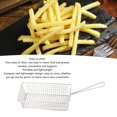 thumbnail image 3 of Stainless Steel Deep Fryer Basket, Multifunctional High Temperature Resistant Frying Basket for Frying Chips Chicken Fish Fries, 3 of 7