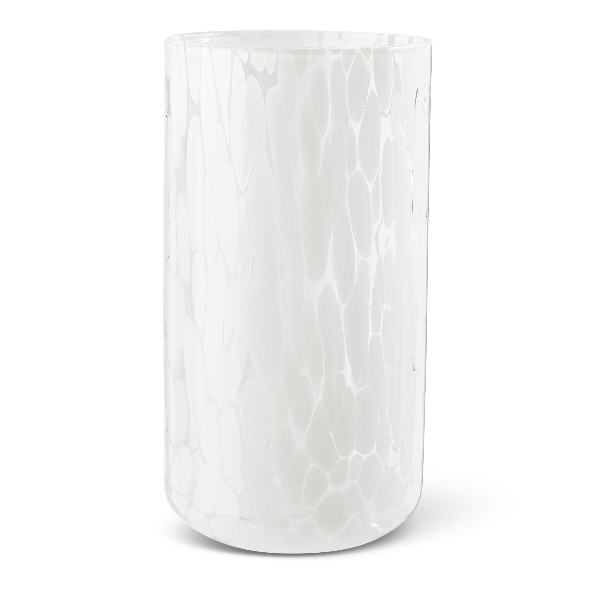 Thyme & Table 20 fl oz White Tortoise Drinking Glass, 2 Pack