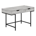thumbnail image 1 of Monarch Specialties COMPUTER DESK - 48"L / GREY / BLACK METAL, 1 of 2