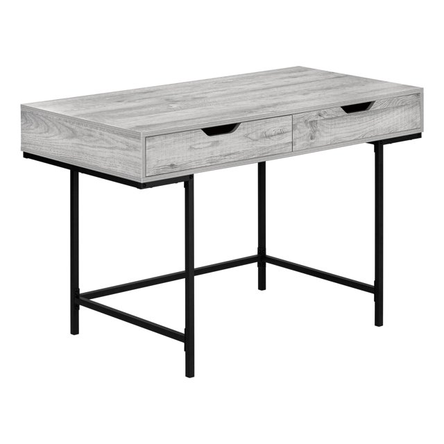 Monarch Specialties COMPUTER DESK - 48"L / GREY / BLACK METAL