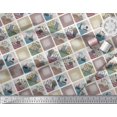thumbnail image 3 of Soimoi Rayon Crepe Fabric Frame,Jug & Flower Pot Patchwork Print Fabric by The Yard 46 Inch Wide, 3 of 3