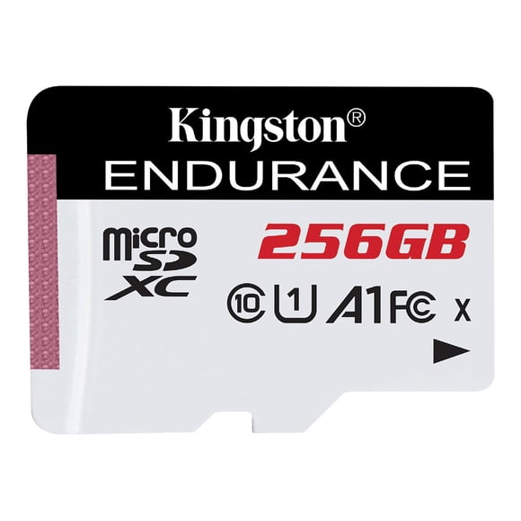 Kingston High Endurance - Flash memory card - 256 GB - A1 / UHS-I U1 / Class10 - microSDXC UHS-I U1
