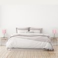 thumbnail image 3 of LimeLights Brushed Steel Stick Lamp with Charging Outlet and Fabric Shade 2 Pack Set, 3 of 9