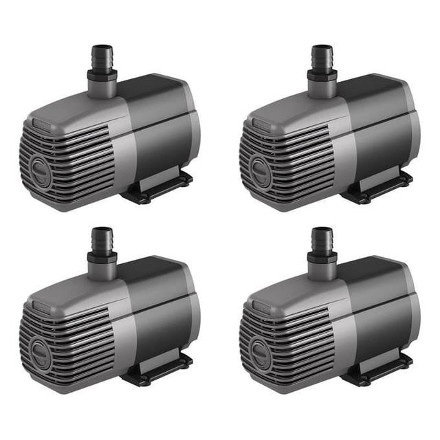 Active Aqua 92W 1000GPH Hydroponic Aquarium Pond Water Pump (4 Pack)