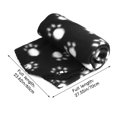 thumbnail image 2 of Comfortable Soft Skin Friendly Blanket Pet Products Rose Claw Printing, 2 of 6