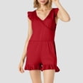 thumbnail image 2 of QHFBli Swim Romper with Built in Bra and Pockets Swim Dress Modest One Piece Swimsuit Full Coverage Bathing Suit, 2 of 6