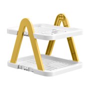 Wzzjkit Shoe Rack for Closet, Multi Layer Shoe Rack Household Small Shoe Cabinet Economic Dormitory Door Shoe Rack Installation Folding Shoe Cabinet, Shoe Rack