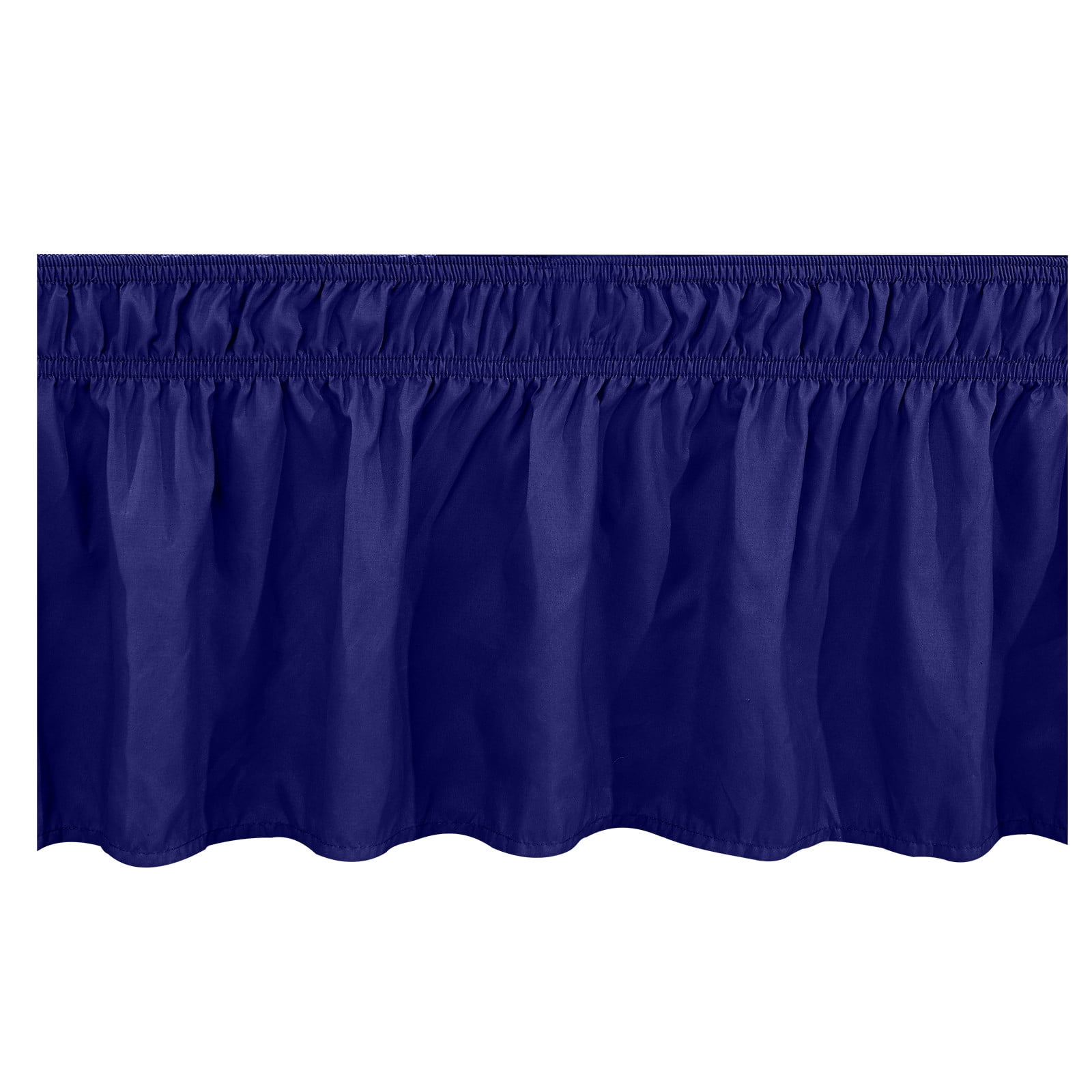 yilyih Wrap Around Bed Skirt,Bed Skirt Wrap Around Elastic Ruffles with Elastic Belt