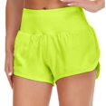 thumbnail image 1 of Womens High Waisted Running Shorts Quick Dry Athletic Workout Shorts with Mesh Liner Zipper Pockets, 1 of 14
