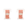 thumbnail image 2 of maskred 50 Pieces Makeup Pads Soft Cotton Double Sided Lip Cosmetics Foundation Eyeshadow Remover Travel Drawstring Holder 6 * 5cm 2Set, 2 of 6