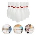 thumbnail image 3 of CUITING Ensemble de Jeu de Quilles Kids pour Enfants de 2 à 5 Ans - 10 Quilles et 2 Boules, 3 of 5