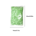 thumbnail image 3 of Birdeem Basket Grass-Crinkle Paper Filler,Crinkle Cut Tissue Paper,Recyclable Craft Shred Confetti Raffia Paper Filler,For Easter Gift Box Wrapping Packing Filling,100G Shredded Paper Party Decoration, 3 of 6