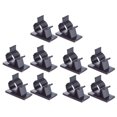 thumbnail image 1 of EeaseCA 10pcs Plastic Clips Black Adhesive Backed Wire Adjustable Cable Clips Adhesive Cable Management Clips Adjustable Clamp, 1 of 7