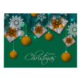 thumbnail image 2 of Oleegame 1PC Placemat Christmas Table Placemats Christmas Rustic Vintage Washable Table Mats, 2 of 4