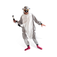thumbnail image 1 of Ring-Tailed Lemur Kigurumi Unisex Adult Onesie Pajamas Animal One Piece Costume Cosplay Sleepwear (Regular), 1 of 10