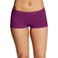 thumbnail image 1 of Maidenform Shorty en Coton pour Femmes, 8, Violet Vénitien Chiné, 1 of 1
