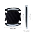 thumbnail image 3 of Blateno Car Door Handle Protection Film Reflective Invisible Door Bowl Protection Sticker Carbon Fiber Door Handle Sticker Paint Scratch Sticker, 3 of 6