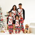 thumbnail image 3 of PatPat Pets Pjs de Noël Imprimé Renne Ensemble de Pyjamas Assortis pour la Famille (Résistant au Feu), 3 of 6