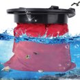 thumbnail image 3 of Cergrey Round Canoeing Compartment Cover,Round Compartment Cover,9IN Standard Round Canoeing Compartment Cover Kit ABS Plastic Access Cover Fishing Boat Accessory KK-A51, 3 of 8
