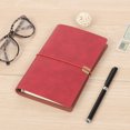 thumbnail image 5 of Clearance! A5 Leather Binder Notebook Diary Notebook Diary Replaceable Paper Strap Laptop Soft Leather Loose Leaf Book Sales Online Shopping Liquidation Pallets #03, 5 of 5