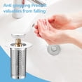 thumbnail image 2 of Bathroom Drain Plug Brass Universal Stopper Proof Core Filter with Hair Strainer for Enhanced Pond Filtration, 2 of 4