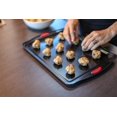 thumbnail image 2 of Hell's Kitchen Nonstick 8 Piece Ultimate Bakeware Set - Baking Pans and Baking Sheet in Non Stick with Red Silicone Grips - Bakeware Set includes Cookie Cake Muffin Roasting and More, 2 of 5