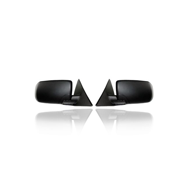Rétroviseur de Porte - Compatible/remplacement pour Berline '99-05 BMW 3-Series - Motorisé, Non Chauffé, Repliable Manuellement Sans Mémoire - Paire, Conducteur Gauche + Ensemble Passager Droit - 51168245128, 51168245125