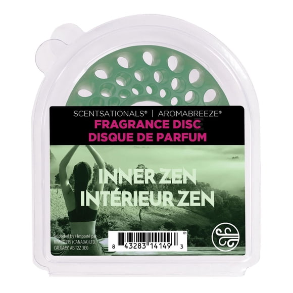 Disque de Parfum AromaBreeze ScentSationals - Zen intérieur