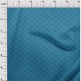 thumbnail image 3 of oneOone Polyester Spandex Medium Blue Fabric Asian Craft Projects Decor Fabric Printed By The Yard 56 Inch Wide, 3 of 4