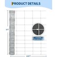 thumbnail image 2 of Bingirl 5ft x 164ft Durable Rust - Resistant Chain Link Fence for Yard Protection, Livestock, Poultry, or Ranch, 2 of 7
