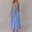 01 Blue, variant on Weiqiqre Plus Size Summer Dresses Summer Beach Sundress Casual Spaghetti Strap Swing A Line Long Flowy Dress