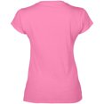 thumbnail image 2 of Gildan T-Shirt Doux à Col en V pour Femmes, 2 of 5