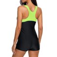 thumbnail image 4 of Maillot de Bain une Pièce Boyleg pour Femmes Dos Nageur Unitard, 4 of 6