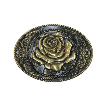 CTM® Western Rose Belt Buckle (Women's)