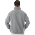 thumbnail image 3 of Jerzees Chandail Molletonné Ras du Cou NuBlend Super Sweats pour Hommes, G, Vert Forêt, 3 of 7