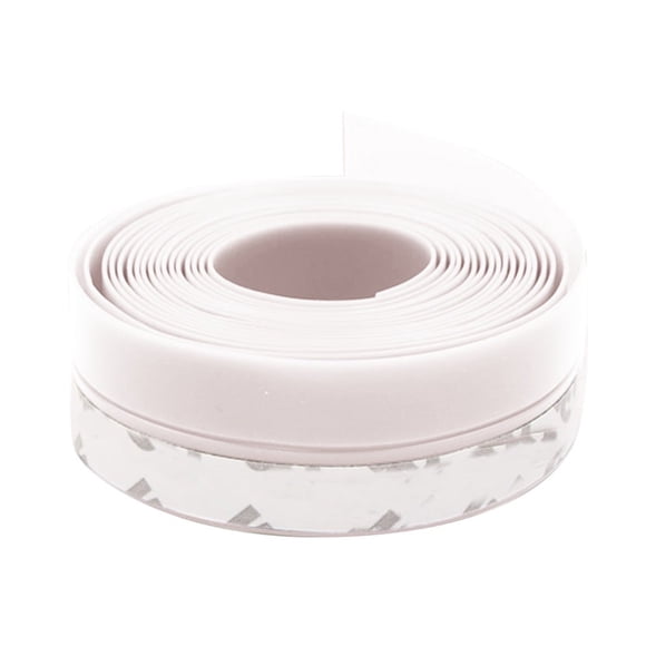 Clearance! beishanbush Door Seal Strip Transparent Windproof Silicone Sealing Strip Bar Door Sealing Strip 100X3.5X0.5 One Size White