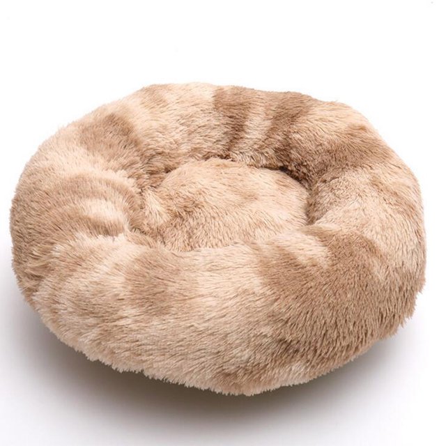 LSLJS Comfortable Plush Kennel Dogs Pet Litter Deep Sleep PV Cat Litter Sleeping Bed