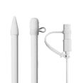thumbnail image 3 of Anti-lost Cap Holder Nib Cover Dust-proof Lightning Cable Adapter Cable Tether Tether Kit Lightweight Silicone for iPad Pro Apple Pencil, 3 of 8