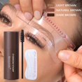 thumbnail image 4 of LAICAIW Eyebrow Stamp, Waterproof Brow Stamp Shaping Kit Eyebrow Definer, Professional Eyebrow Powder, One Step Brow Stamp Shaping Kit, 10 Reusable Eyebrow Stencils, 2 Eyebrow Pen Brushes, Dark Brown, 4 of 7