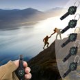 thumbnail image 1 of EGNMCR Camping & Hiking 5pcs Outdoor Multifunctional Portable Whistle Built-in High-precision Compass Suitable For Travel Outdoor Camping Outdoor Adventure Multifunction whistle, 1 of 9
