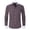 Coffee, variant on Mens Patterned Button Down Shirt Mens Long Sleeve Slim Fit Mens Dress Shirt Collared Shirt Men Long Sleeve, Blue, XXL