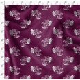 thumbnail image 4 of Soimoi Poly Georgette Fabric Leaves & Floral Artistic Decor Fabric Printed Yard 42 Inch Wide, 4 of 5