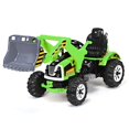 thumbnail image 1 of Costway Camion Excavatrice pour Enfants à Chevaucher, Chargeuse Frontale 12 V à Batterie, Vert, 1 of 10