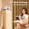 thumbnail image 2 of Portable Foldable Mini Clothes Dryer with Adjustable Timer for Small Apartments RV Travel Quick Drying Solution, 2 of 4