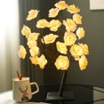 thumbnail image 4 of Lampe Arbre Fleur Rose Alimentée par USB Lampe de Table Rose Colorée Lampe Fleur Décorative Lumières Arbre Fleur DIY Réutilisable Lampe de Table pour Décoration Maison Chambre Mariage, 4 of 9