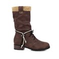 thumbnail image 4 of Thick Heel, Comfortable, Non-slip, Wear-resistant And Warm Strap Middle Tube, 4 of 8